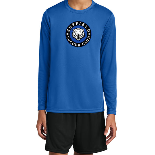 Suffield Soccer Club Youth LS Tech Tee