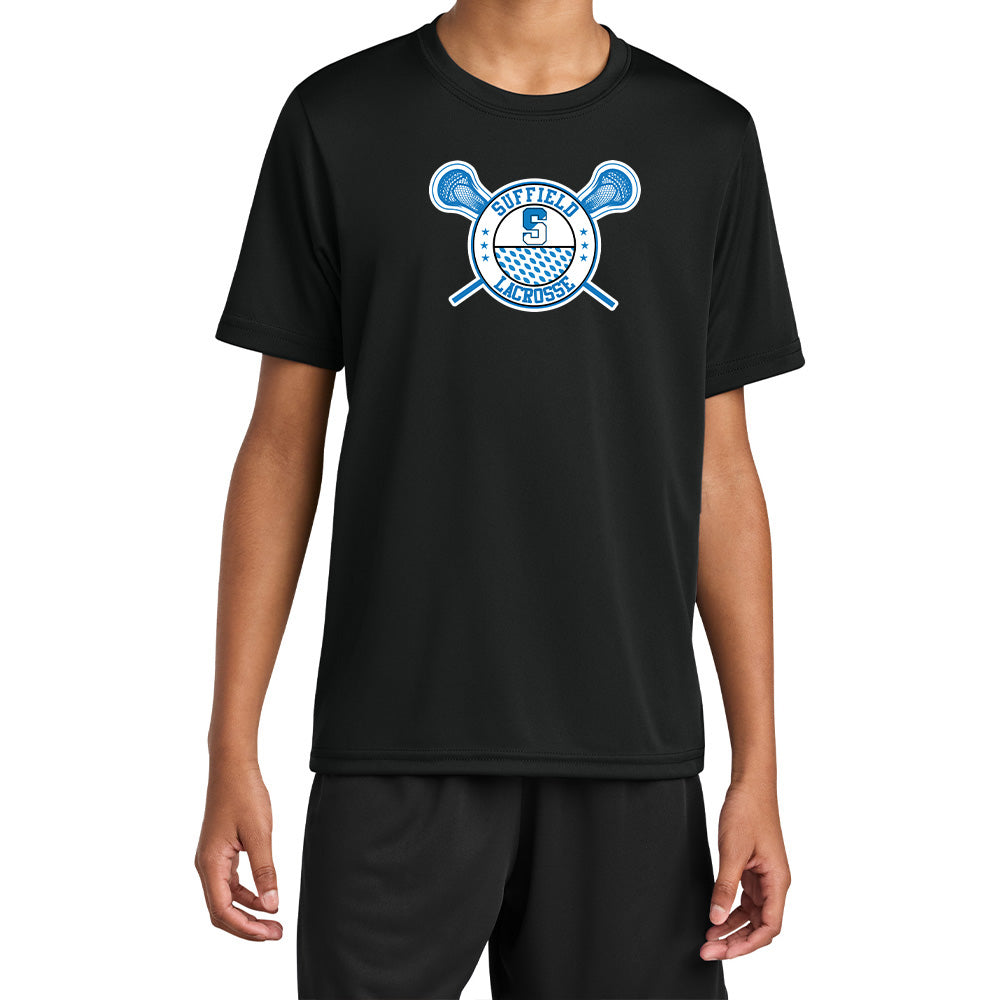 Suffield Lacrosse "Classic" Youth Tech Tee