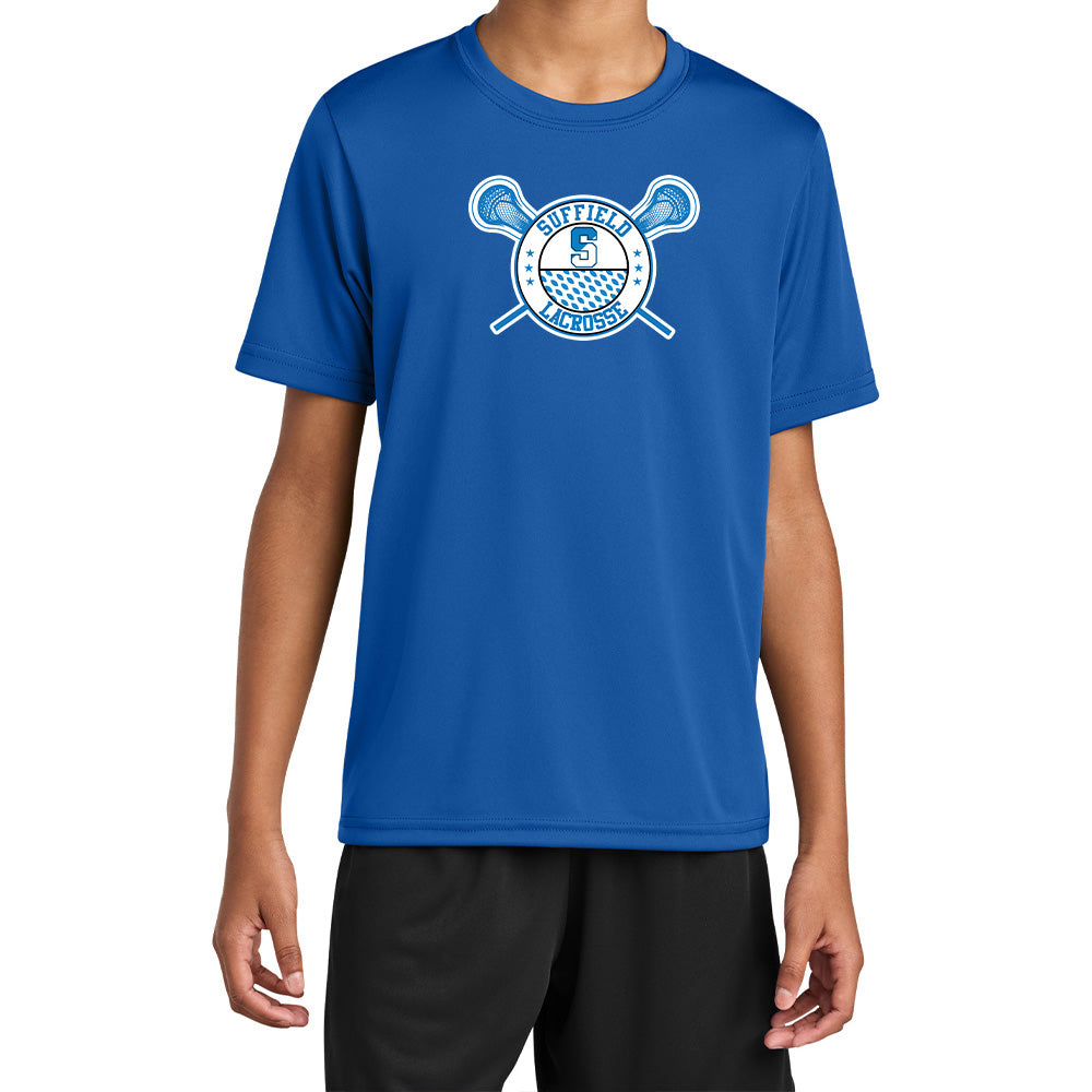 Suffield Lacrosse "Classic" Youth Tech Tee