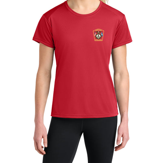 Vernon Police Ladies Tech Tee