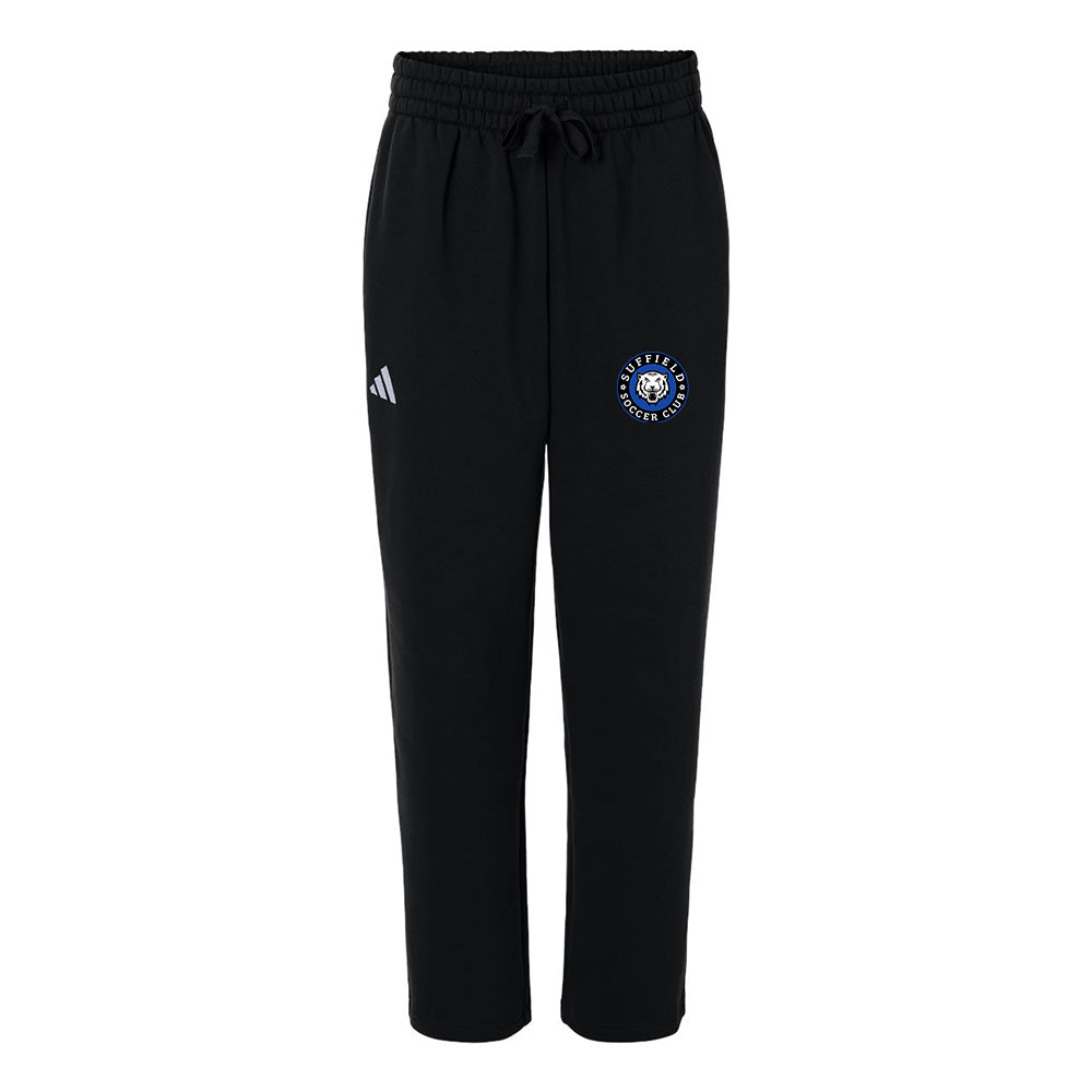 Suffield Soccer Club Adidas Open Bottom Sweats