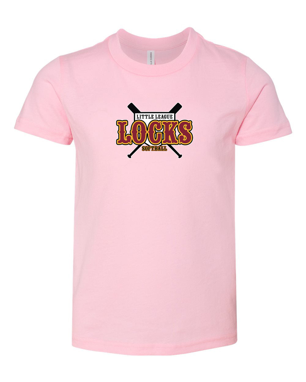 Locks Youth T-shirt "Classic Softball" - 3001Y (color options available)