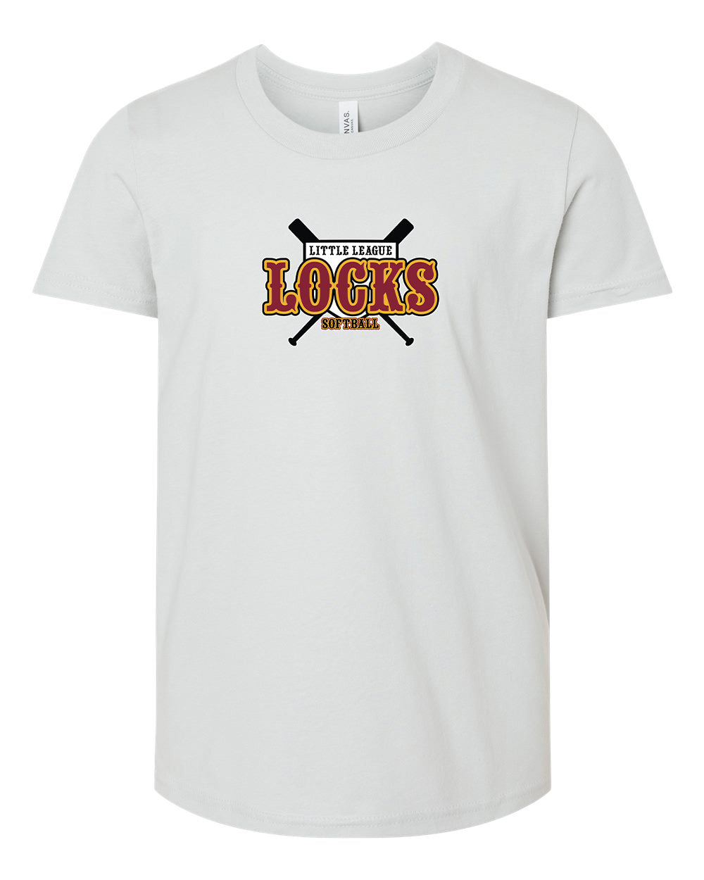 Locks Youth T-shirt "Classic Softball" - 3001Y (color options available)