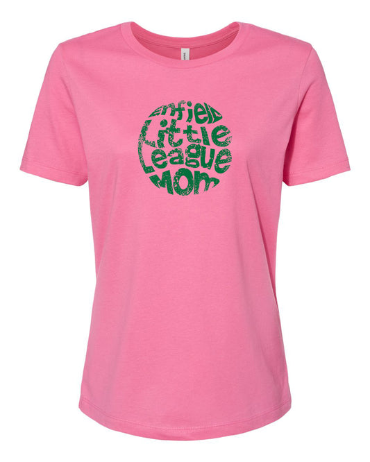 ELL Women’s Relaxed Jersey Tee "MOM" - 6400 (color options available)