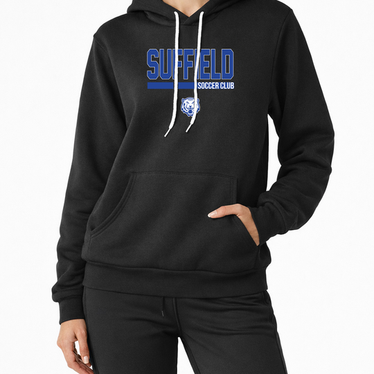 Suffield Soccer Club "Stack" Adult Sponge Fleece Hoodie