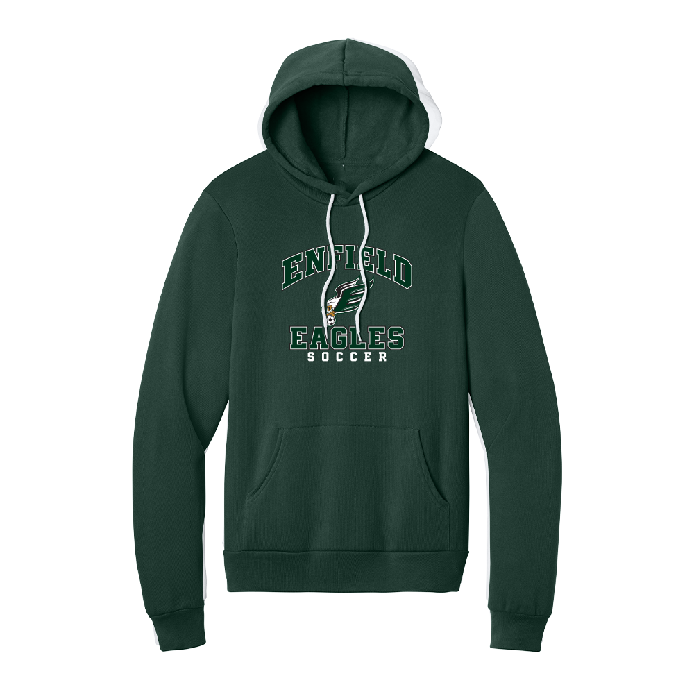 Enfield Eagles Soccer Adult Sponge Fleece Hoodie