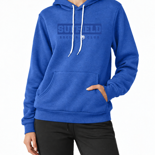 Suffield Soccer Club "Line" Adult Sponge Fleece Hoodie