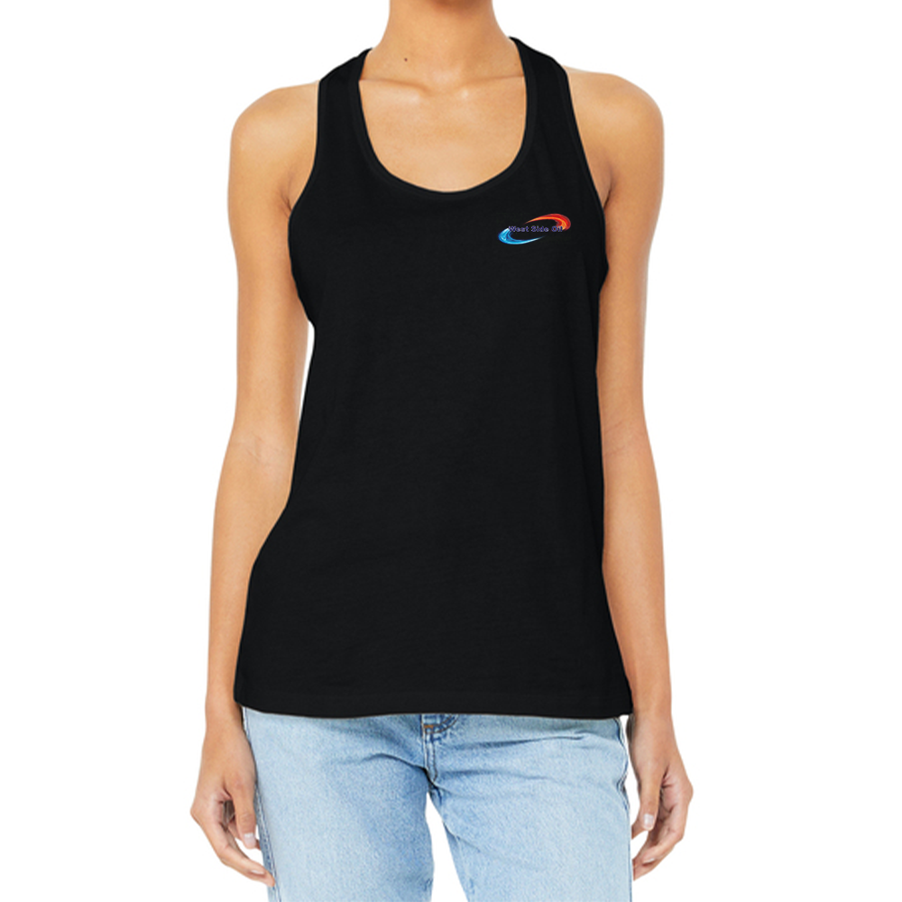 West Side Oil Ladies Jersey Racerback Tank