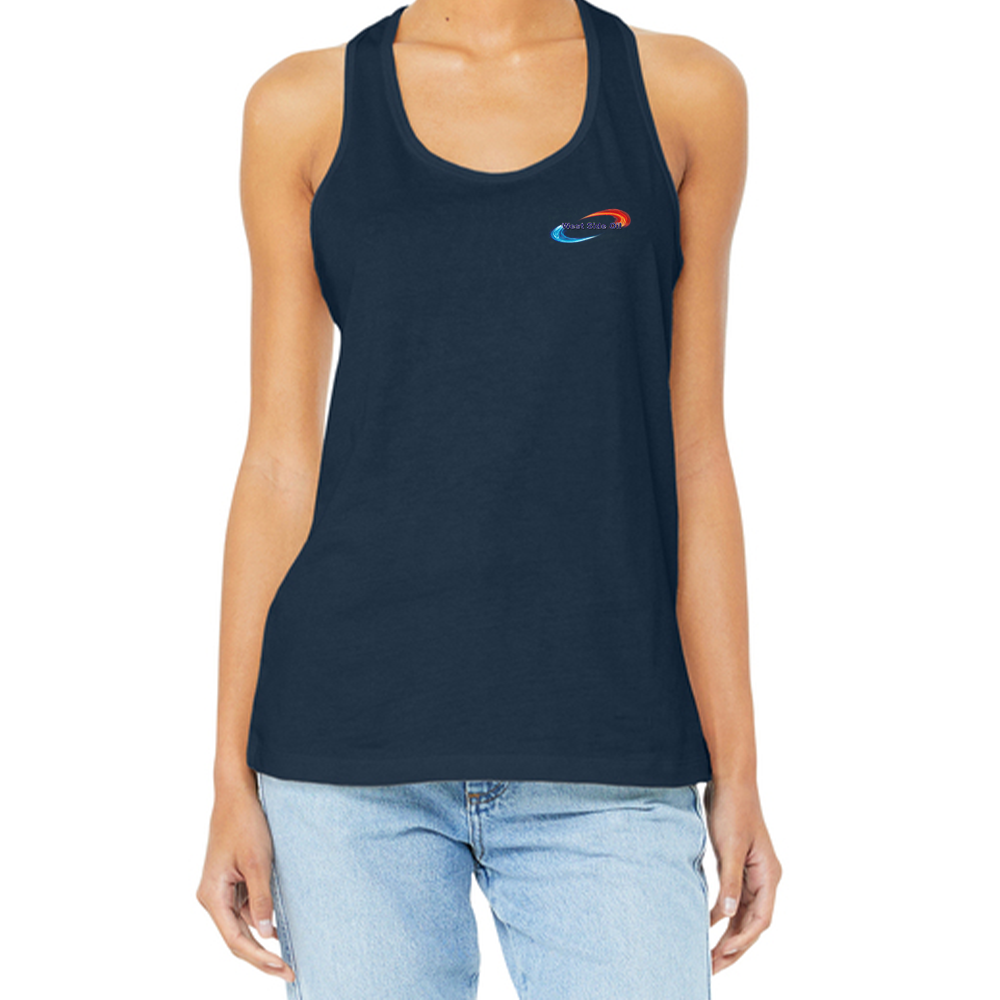 West Side Oil Ladies Jersey Racerback Tank