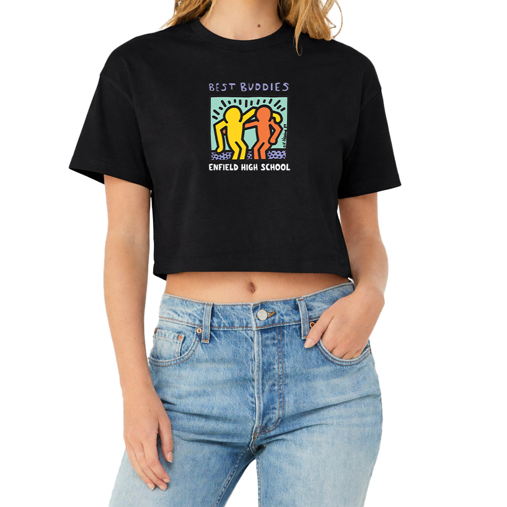 E.H.S Best Buddies Ladies Jersey Crop tee