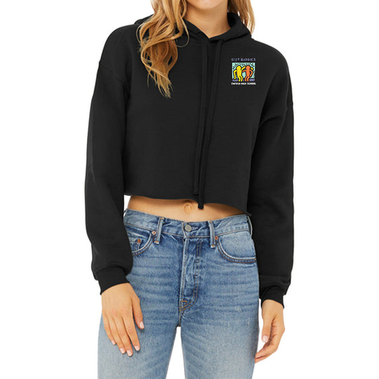 E.H.S Best Buddies Ladies Club Cropped Fleece Hoodie