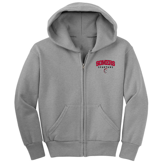 Somers PTO Youth Full Zip Hoodie