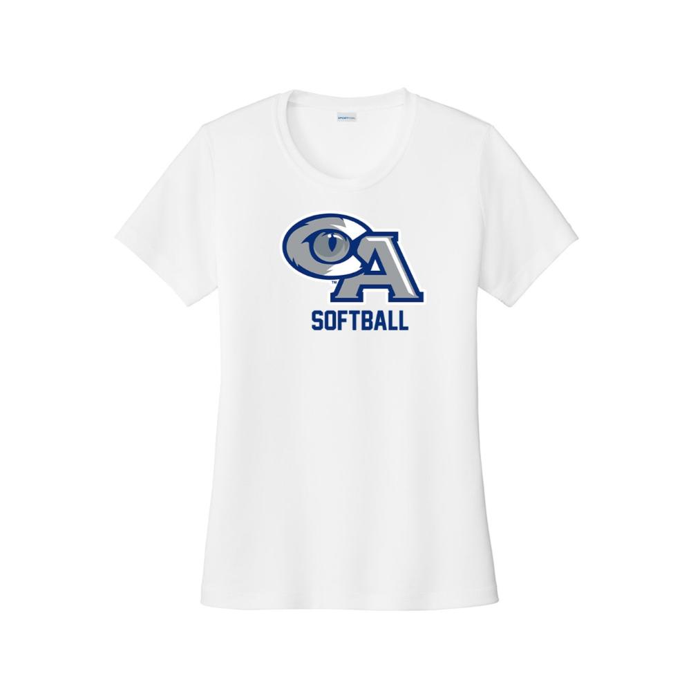 CA Softball Ladies Tech Tee