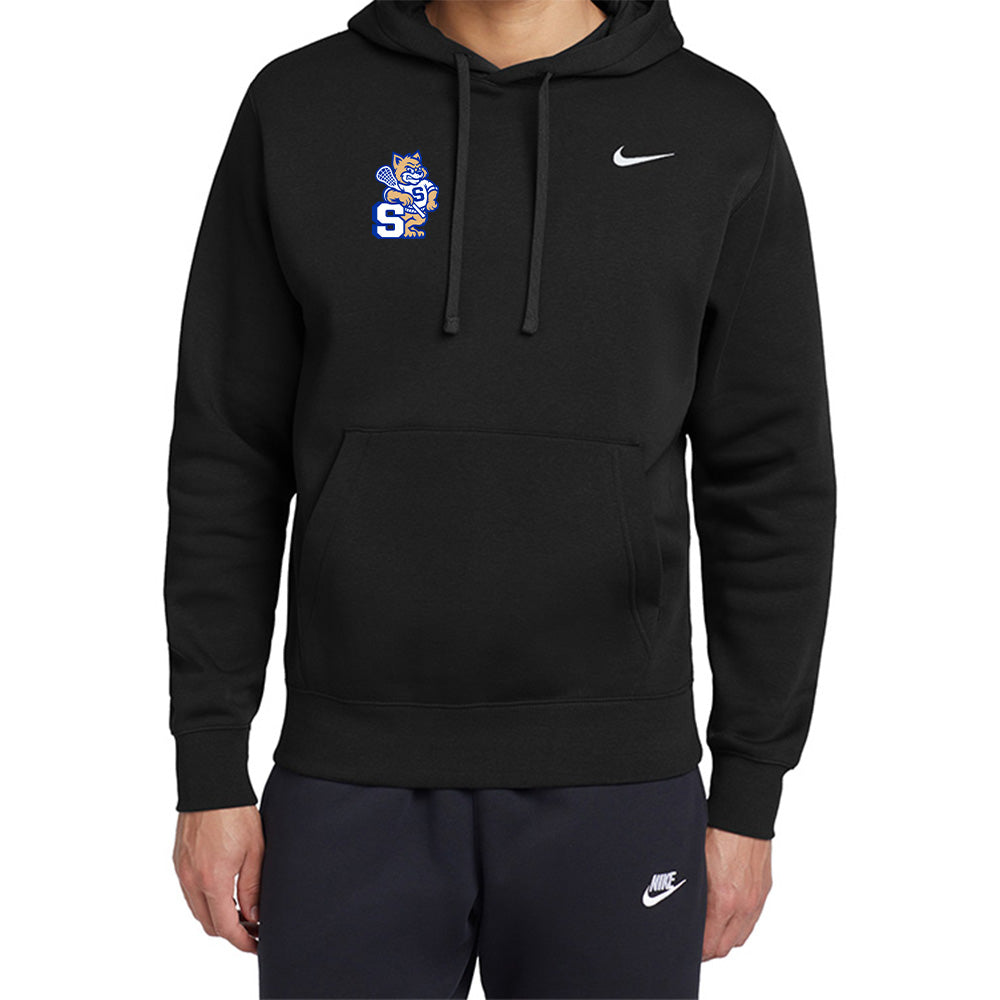Suffield Lacrosse "New Cat" Nike Fleece Hoodie