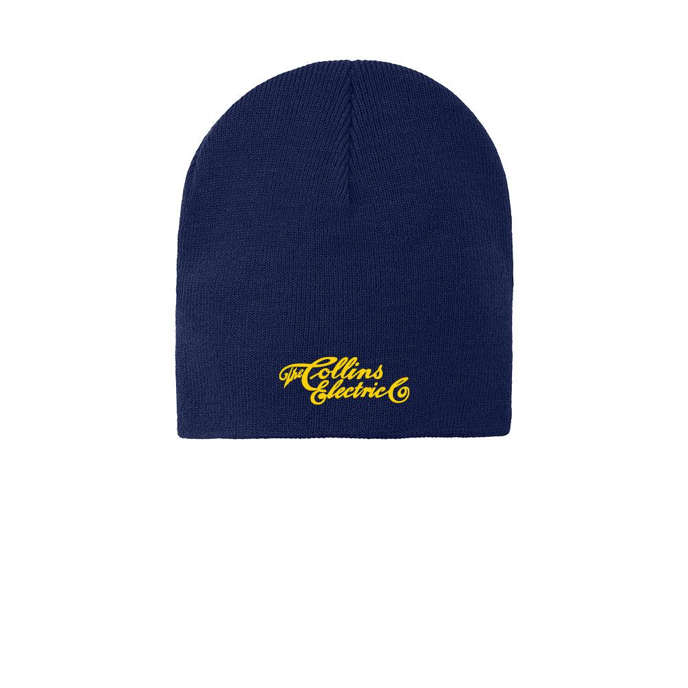 Collins Electric Knit Skull Cap (Embroidered)