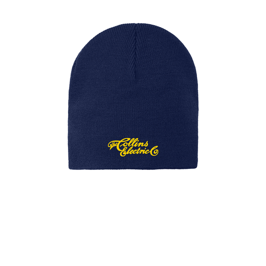 Collins Electric Knit Skull Cap (Embroidered)