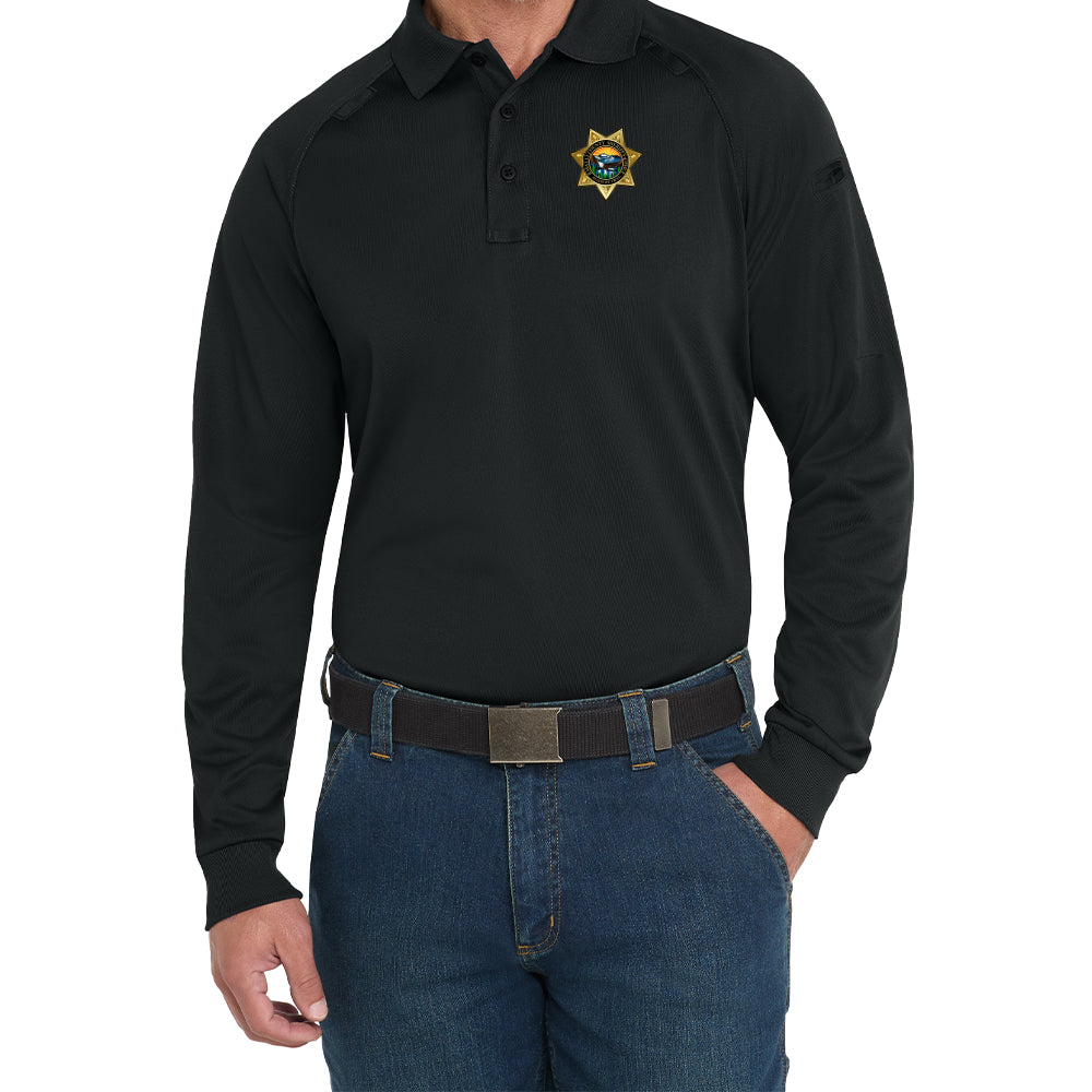 CornerStone® Select Long Sleeve Snag-Proof Tactical Polo