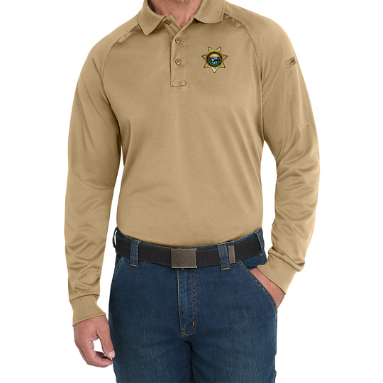 CornerStone® Select Long Sleeve Snag-Proof Tactical Polo