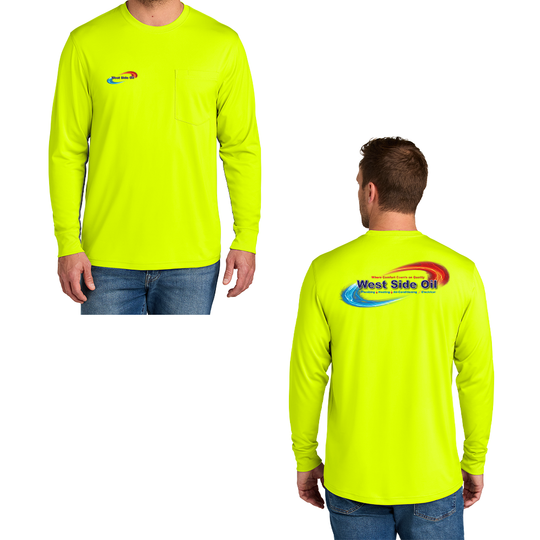 West Side Oil CornerStone® Workwear Pro Long Sleeve Pocket Tee