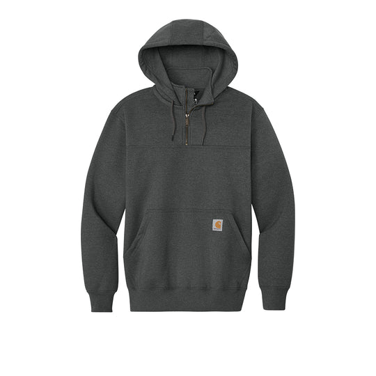 Carhartt® Rain Defender® Paxton Heavyweight Hooded Zip Mock Sweatshirt (Embroidered)