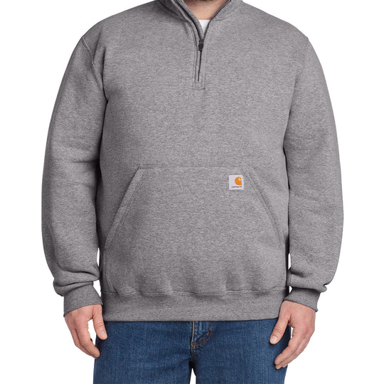 Carhartt® Midweight 1/4-Zip Mock Neck Sweatshirt