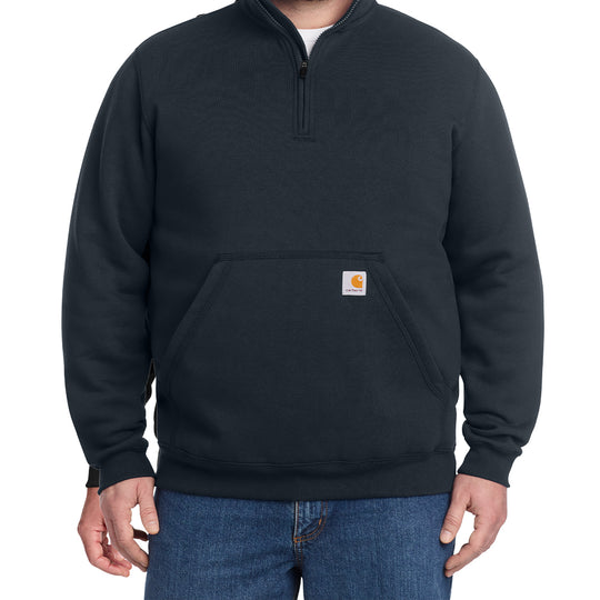 Carhartt® Midweight 1/4-Zip Mock Neck Sweatshirt