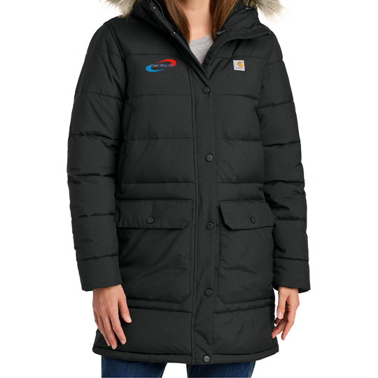 Carhartt® Women’s Montana Insulated Hooded Coat (Embroidered)