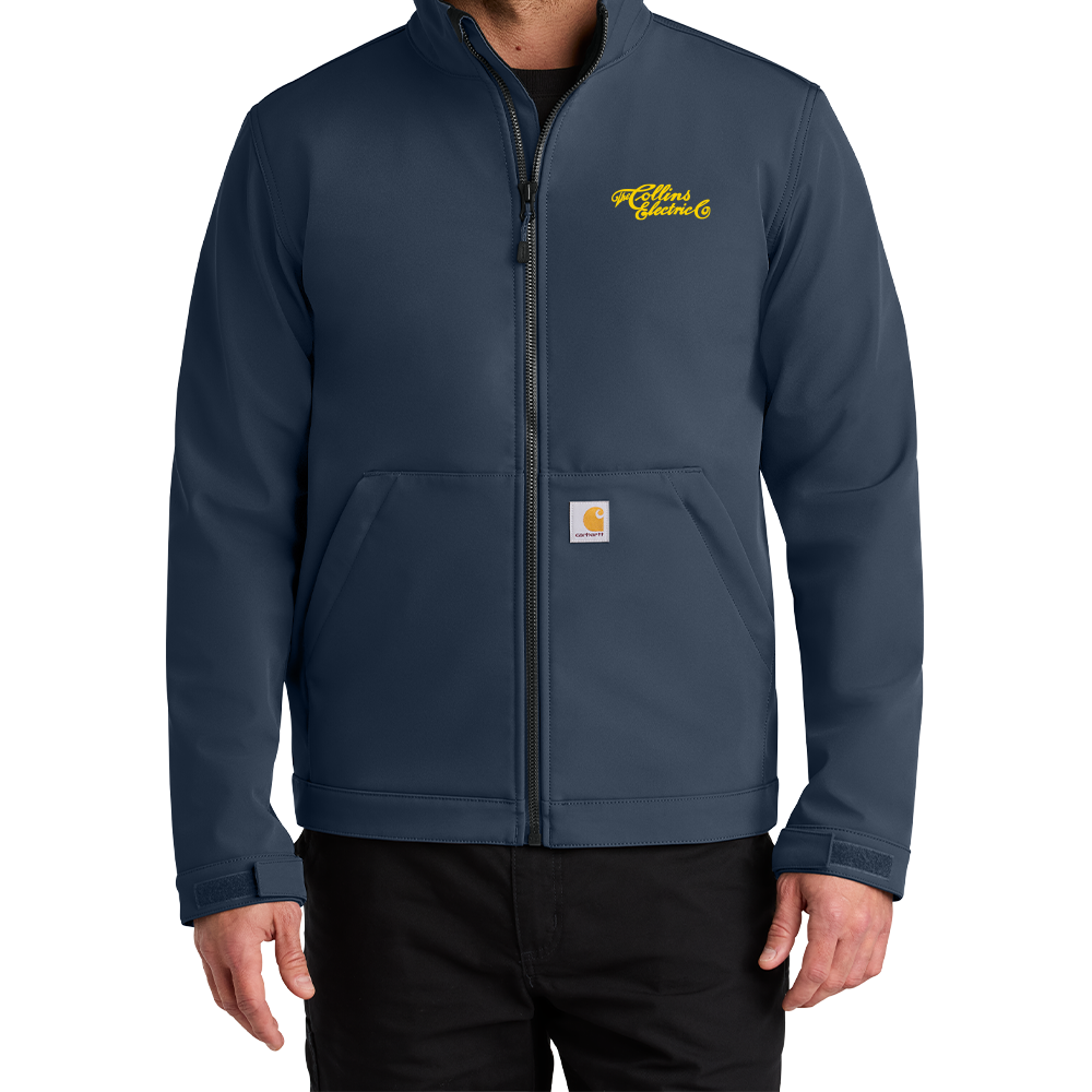 Collins Electric Carhartt® Rain Defender® Soft Shell Jacket (Embroidered)
