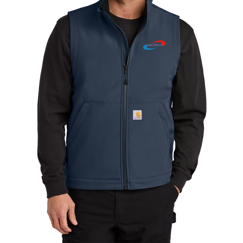West Side Oil Carhartt® Rain Defender® Soft Shell Vest (Embroidered)