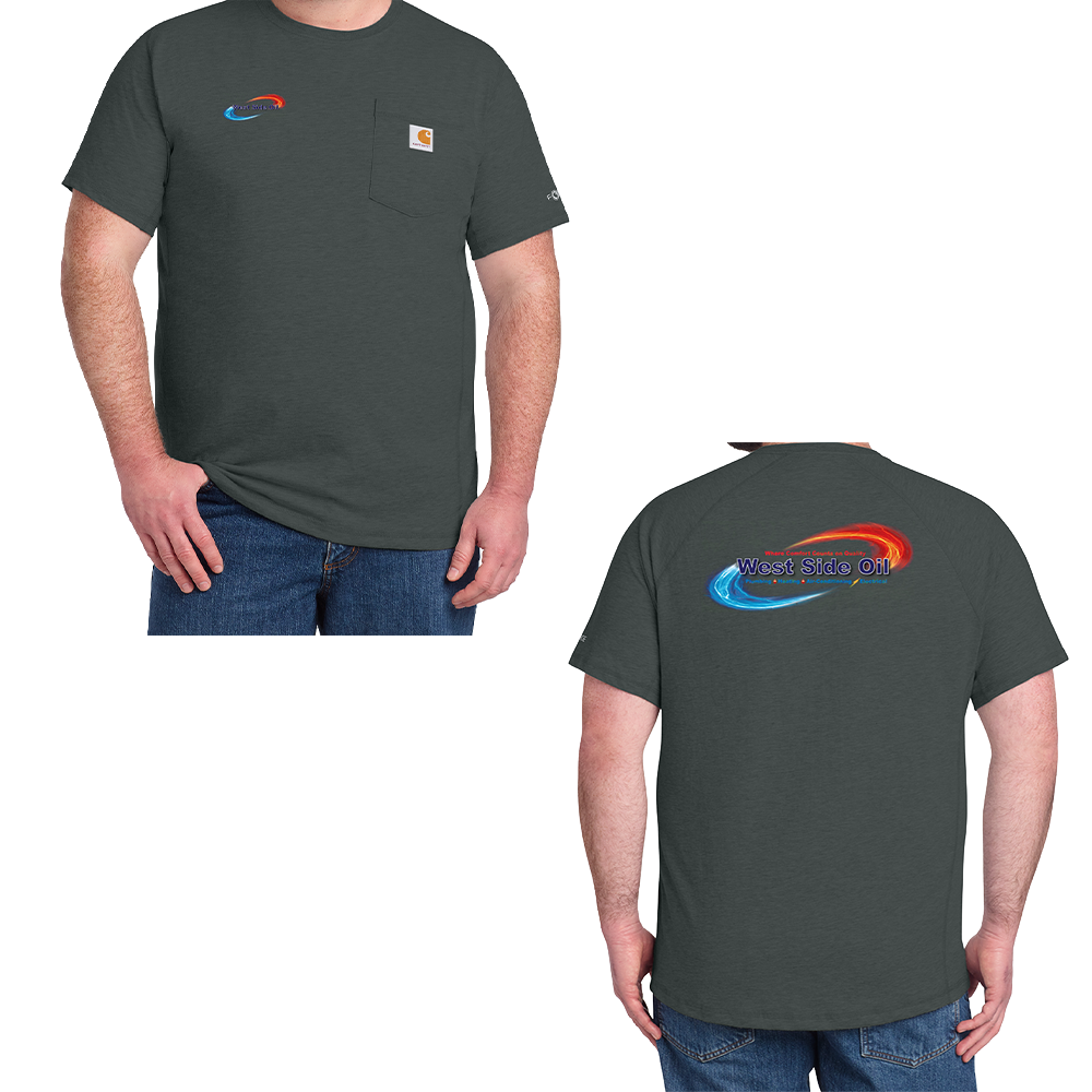 West Side Oil Carhartt Force® Short Sleeve Pocket T-Shirt