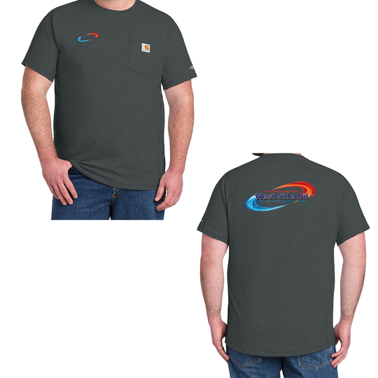 West Side Oil Carhartt Force® Short Sleeve Pocket T-Shirt