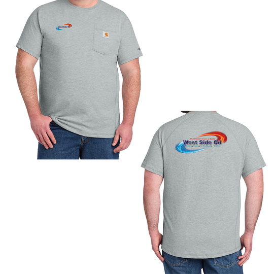 West Side Oil Carhartt Force® Short Sleeve Pocket T-Shirt