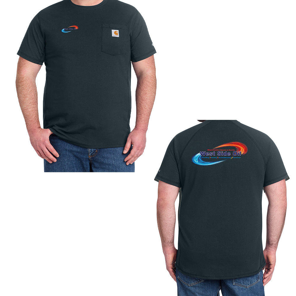 West Side Oil Carhartt Force® Short Sleeve Pocket T-Shirt