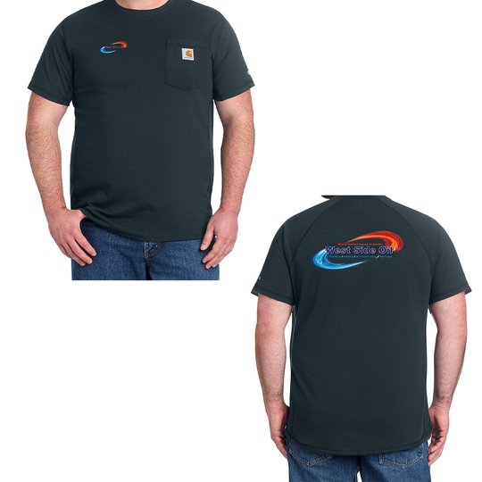 West Side Oil Carhartt Force® Short Sleeve Pocket T-Shirt