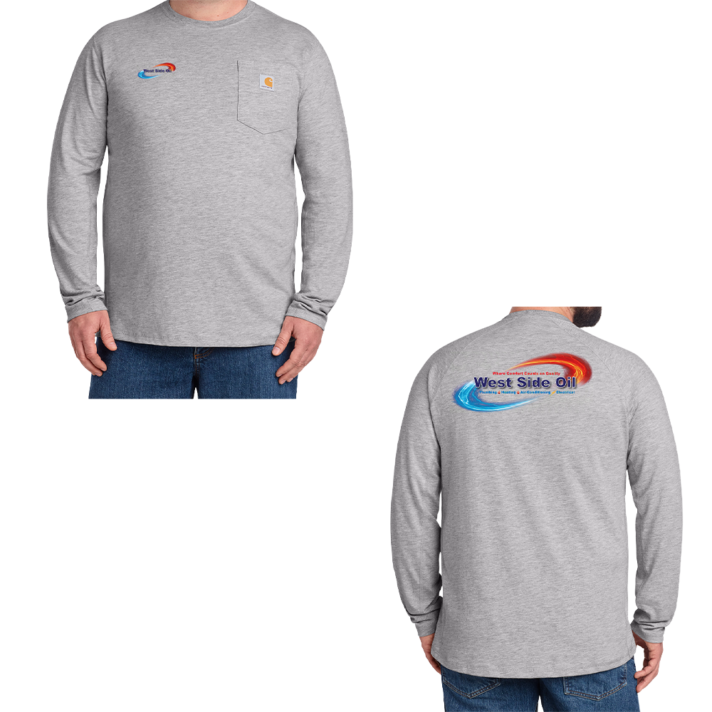 West Side Oil Carhartt Force® Long Sleeve Pocket T-Shirt