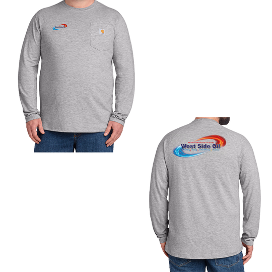West Side Oil Carhartt Force® Long Sleeve Pocket T-Shirt