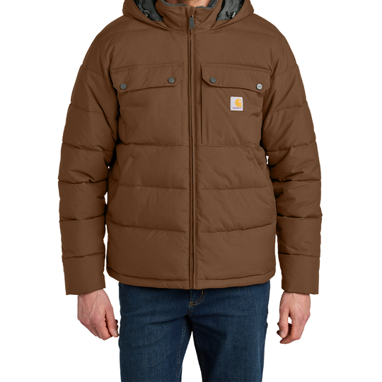 Carhartt® Montana Insulated Hooded Jacket (Embroidered)