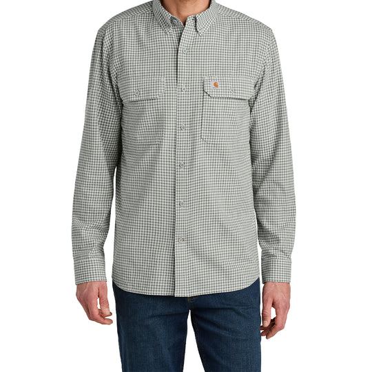 Carhartt® Rugged Flex® Plaid Long Sleeve Shirt