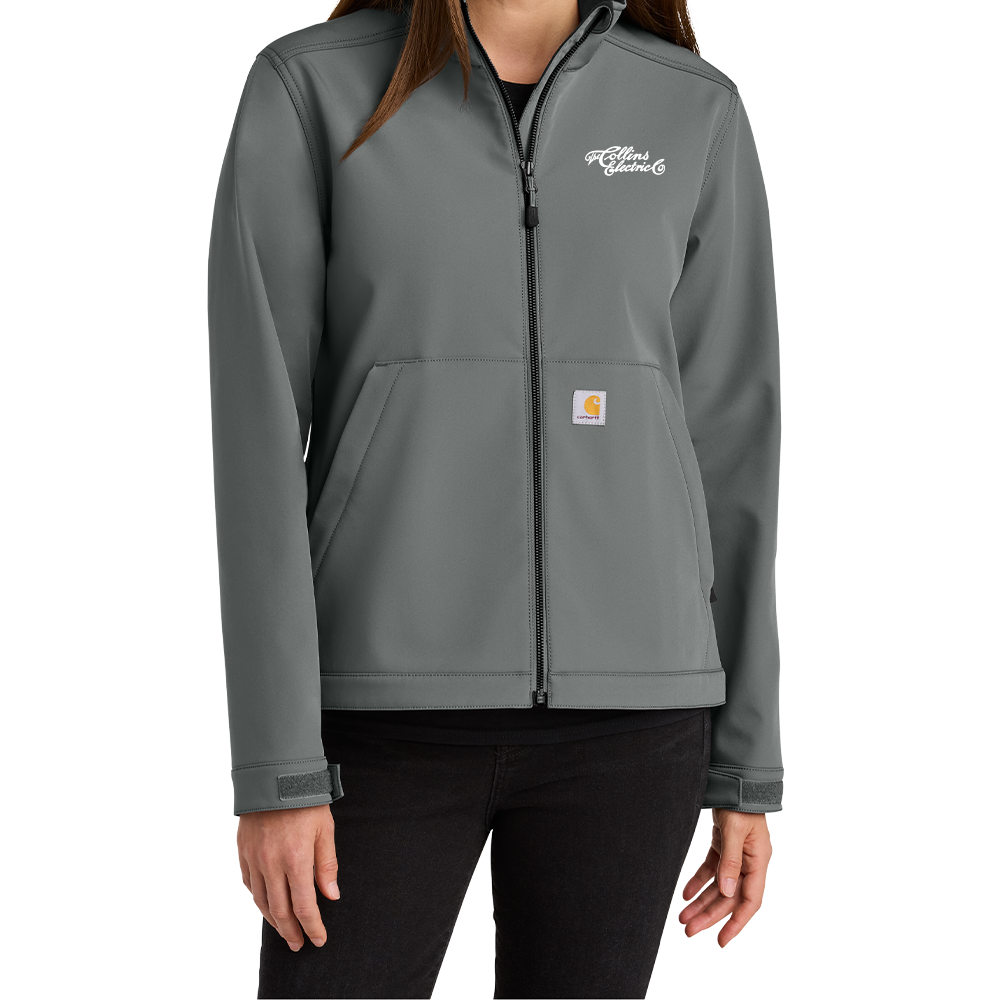 Collins Electric Carhartt® Women’s Rain Defender® Soft Shell Jacket (Embroidered)