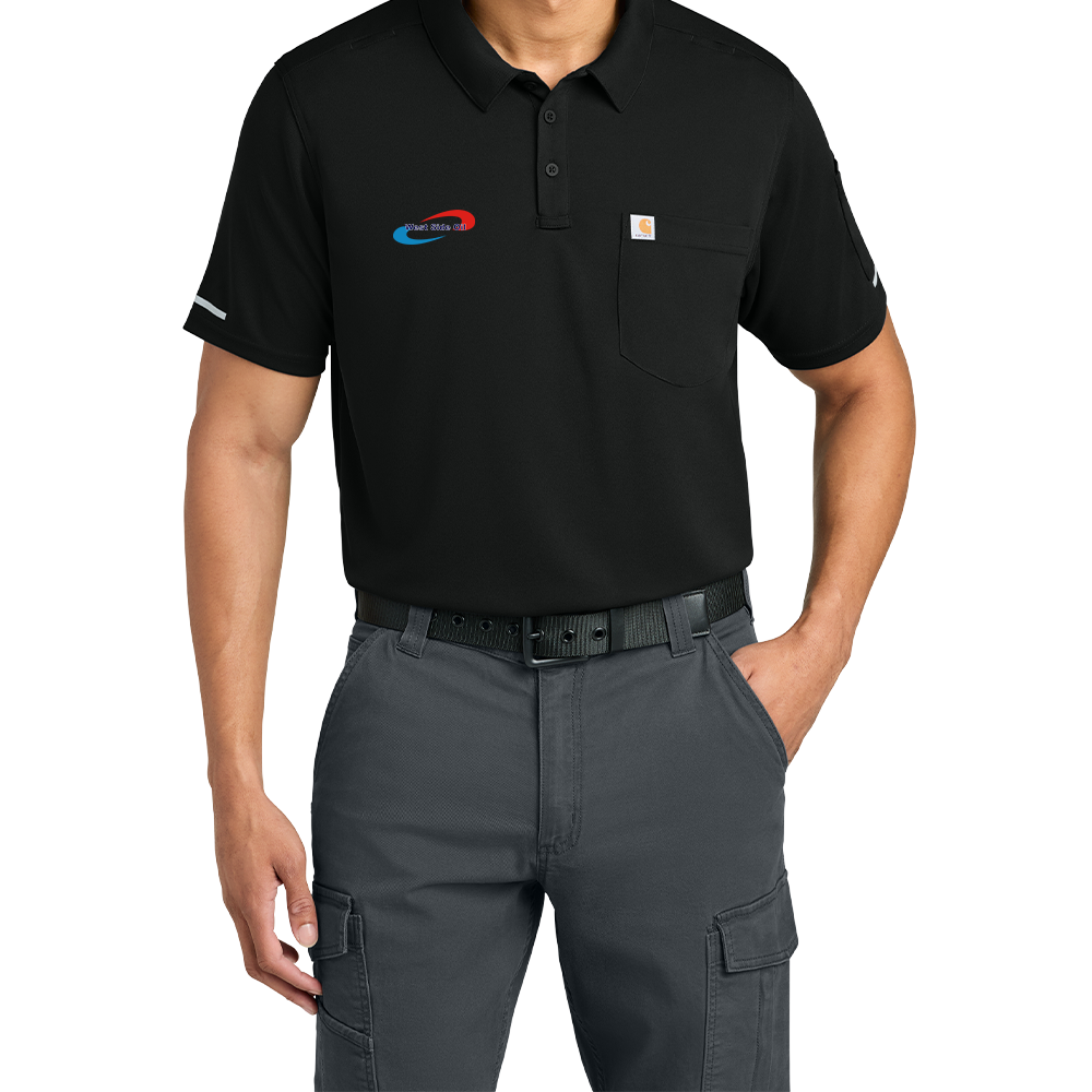 West Side Oil Carhartt® FLD & RSCU Polo (Embroidered)
