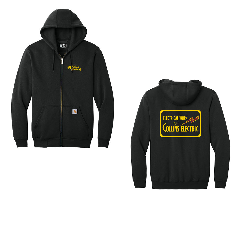 Collins Electric Carhartt® Midweight Hooded Full Zip