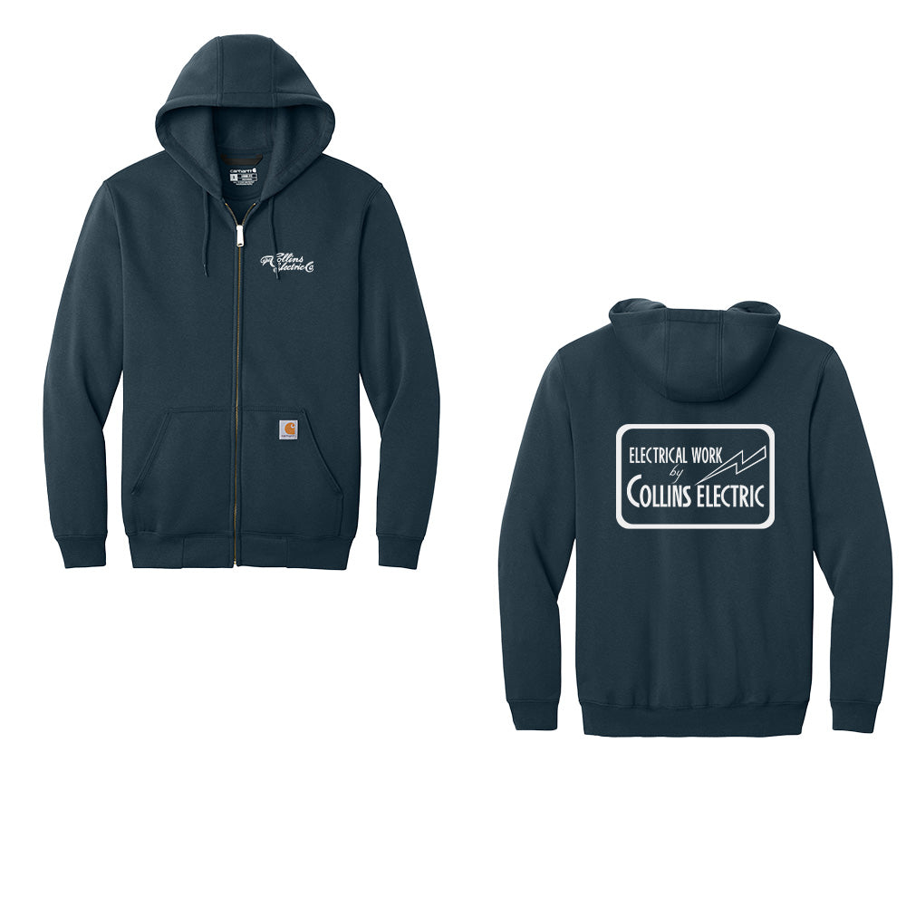 Collins Electric Carhartt® Midweight Hooded Full Zip