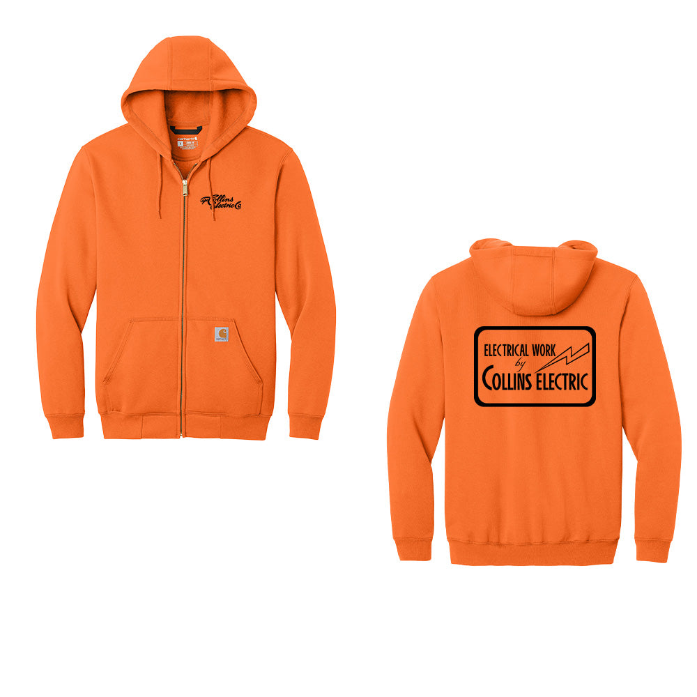 Collins Electric Carhartt® Midweight Hooded Full Zip