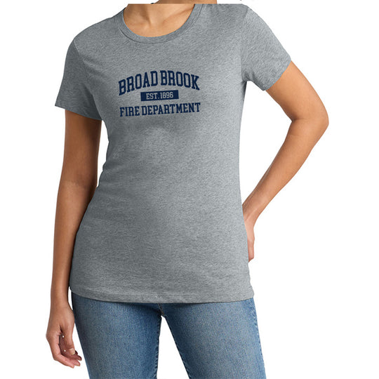 Broad Brook Fire "EST" Perfect Weight Ladies Tee