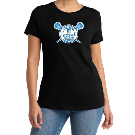 Suffield Lacrosse Ladies "Classic" Perfect Tee
