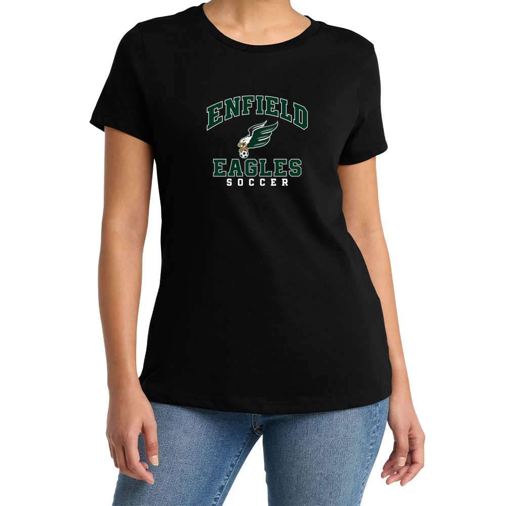 Enfield Eagles Soccer Ladies Tee