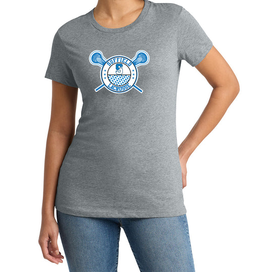 Suffield Lacrosse Ladies "Classic" Perfect Tee
