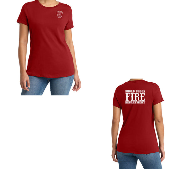Broad Brook Fire Perfect Weight Ladies Tee