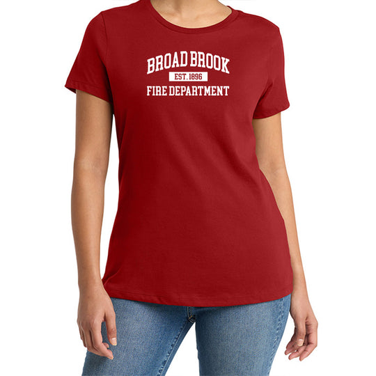 Broad Brook Fire "EST" Perfect Weight Ladies Tee