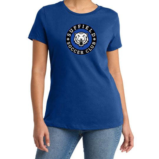 Suffield Soccer Club Tee Ladies Tee